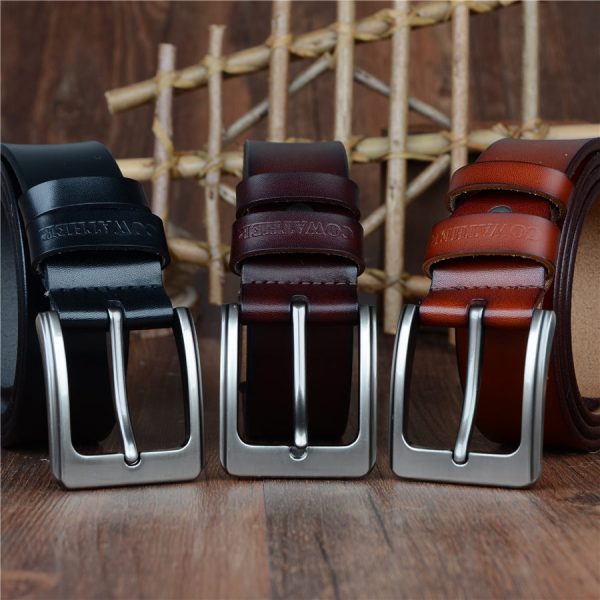 Classic Genuine Leather Belts for Men - Image 4