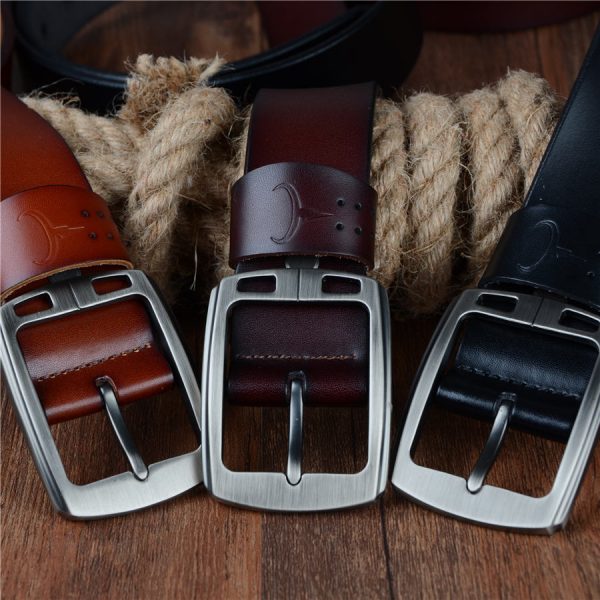 Classic Genuine Leather Belts for Men - Image 3